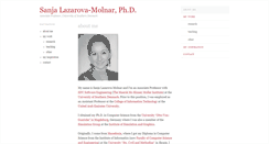 Desktop Screenshot of lazarova-molnar.net